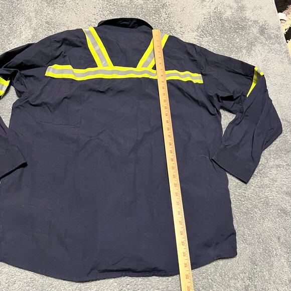 Carhartt CAT2 FR Flame Resistant Shirt Mens XL 59392 Hi Visibility Button - Picture 6 of 6